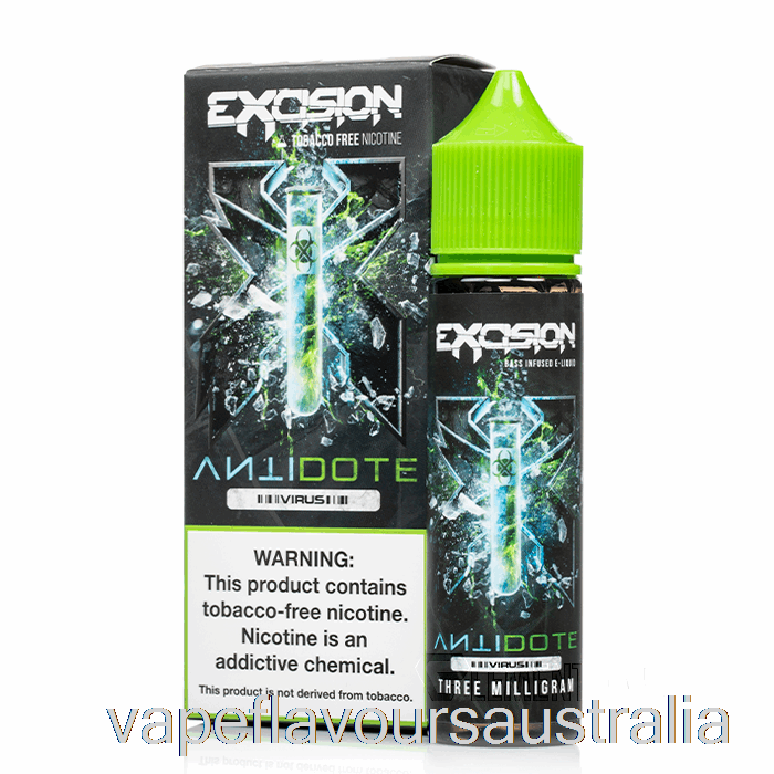 Vape Australia Antidote - Excision - Alt Zero - 60mL 3mg